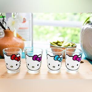 Sanrio Hello Kitty Faces Shot Glasses Set